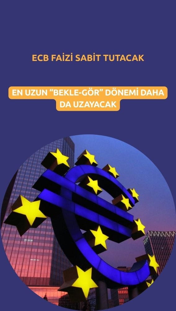 ECB faizi sabit: En uzun 