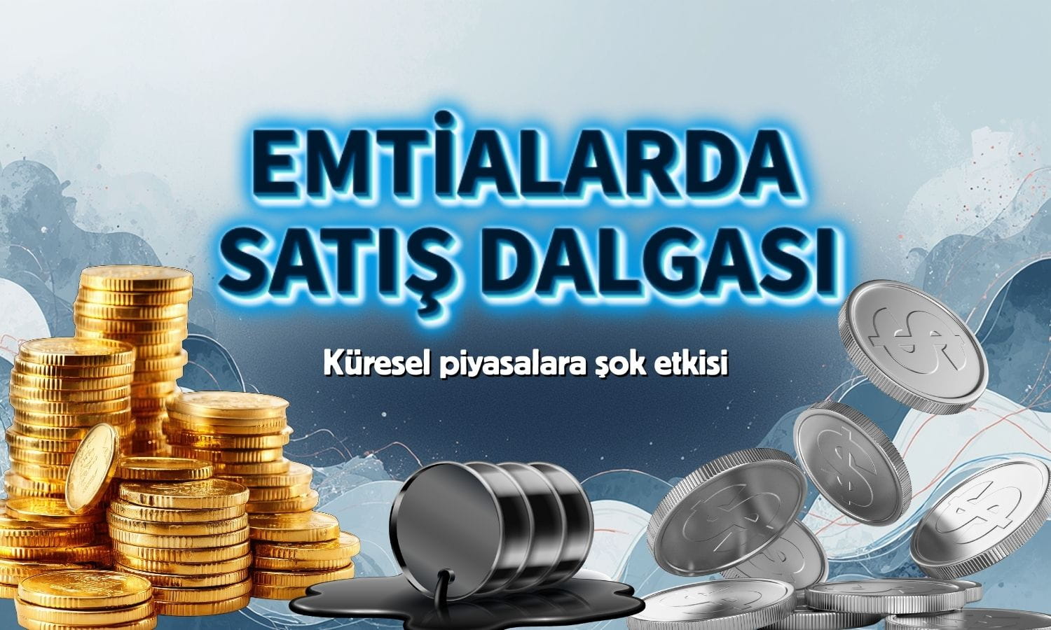 Emtia fiyatlarındaki sert düşüş, küresel piyasalara satış getirdi