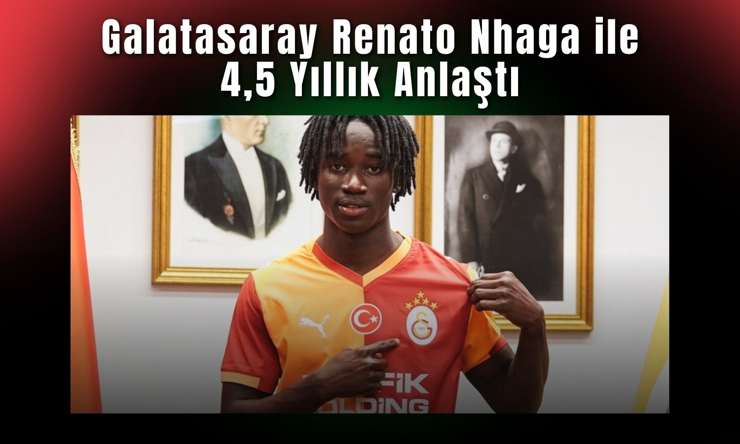 Galatasaray, Renato Nhaga’yı 6,5 milyon Euro’ya aldı