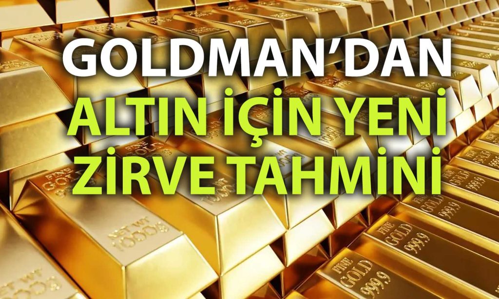 Goldman: Altında yükseliş sürecek, dalgalanma artabilir