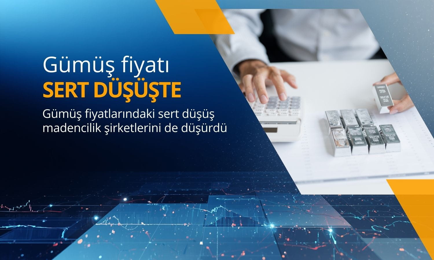 Gümüşteki yüzde 2’lik düşüş madencilik şirketlerini vurdu