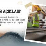 İmalat sanayi kapasite kullanımı 5 ay sonra geriledi