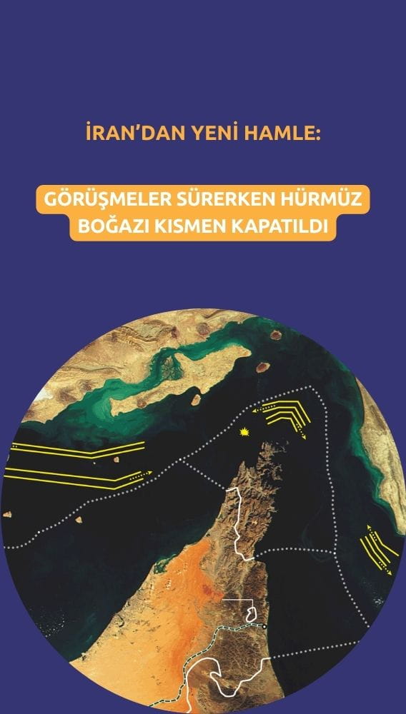 Nükleer görüşmeler sürerken İran Hürmüz Boğazı'nı kısmen kapattı