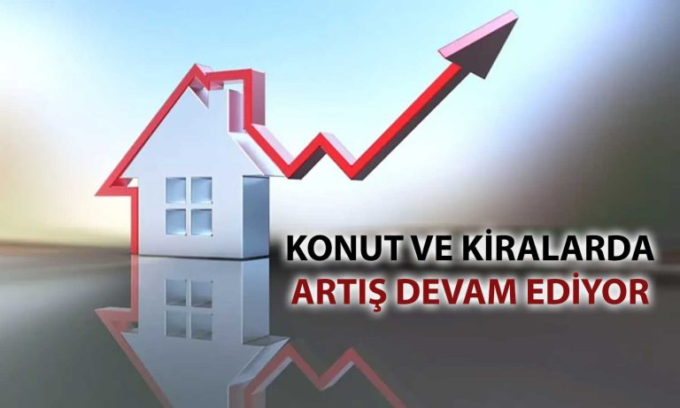 Konutta yıllık artış sürüyor, Reel fiyatlar geriledi