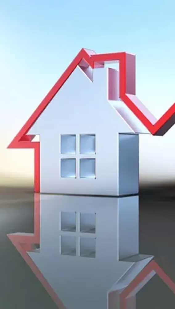 Konutta yıllık artış sürüyor, Reel fiyatlar geriledi