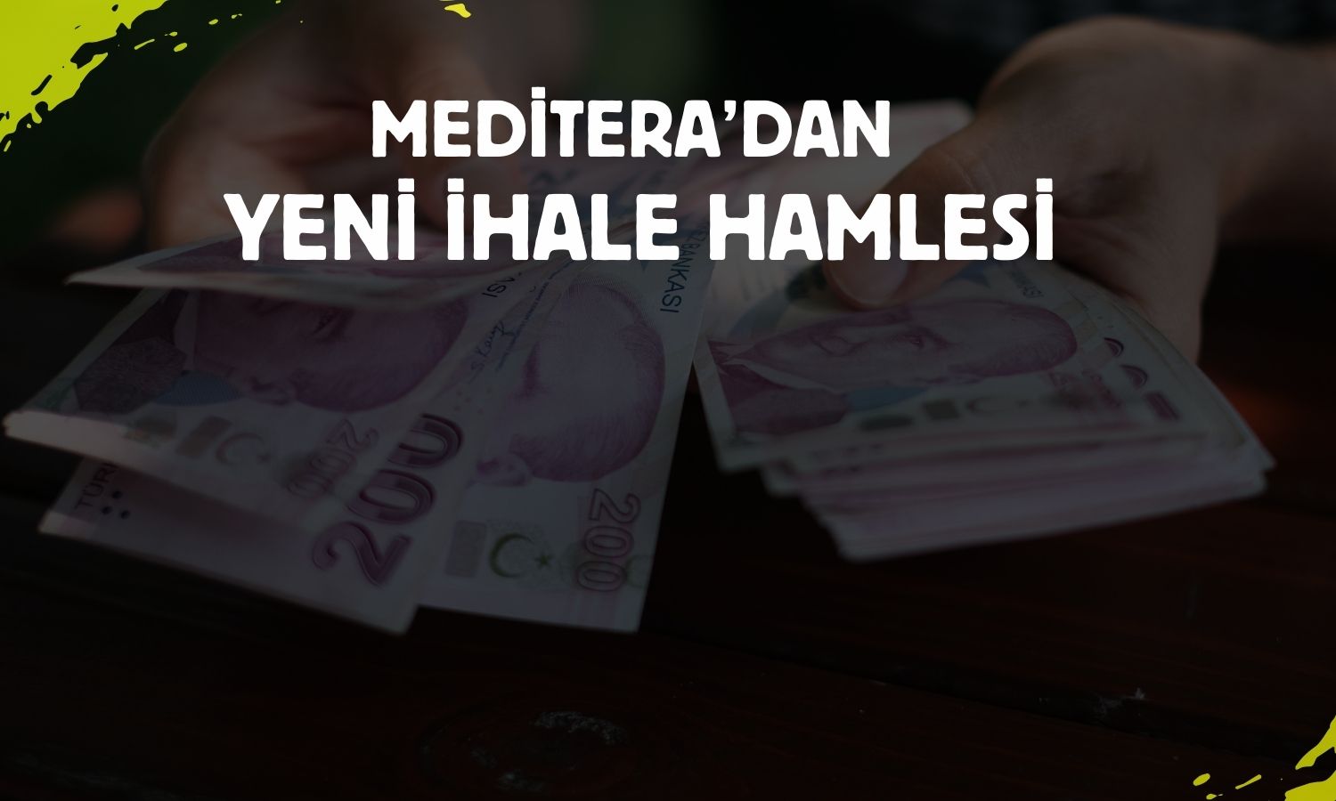 Meditera, DMO’nun tıbbi malzeme ihalesine katıldı