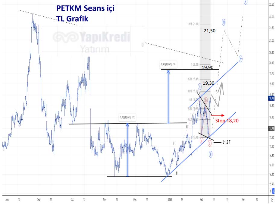 PETKM teknik görünüm