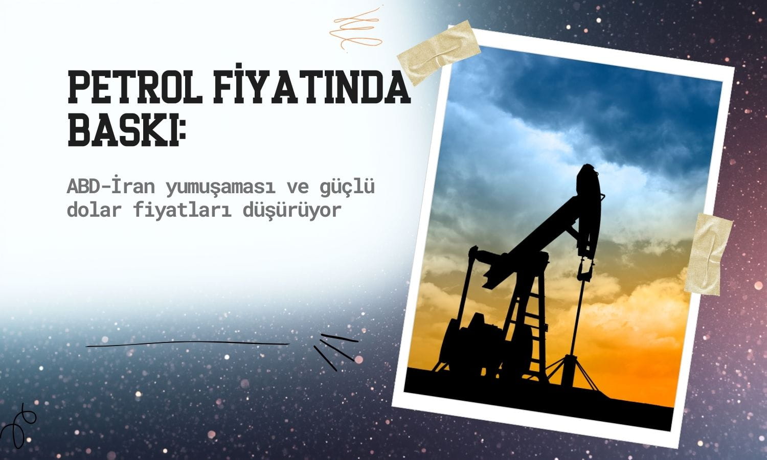 Petrol fiyatları ABD-İran yumuşaması ve güçlü dolarla baskılandı