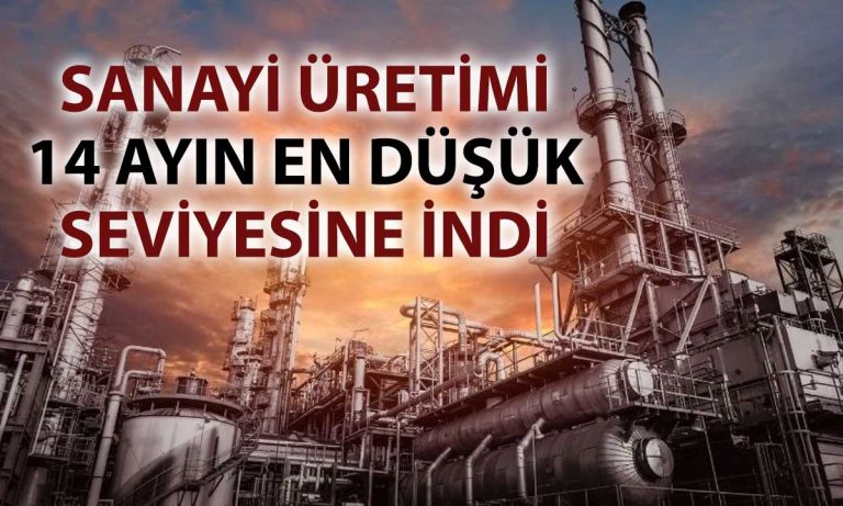 Sanayi üretiminde sert düşüş: Aralık 2025'te yüzde 2'den fazla azaldı