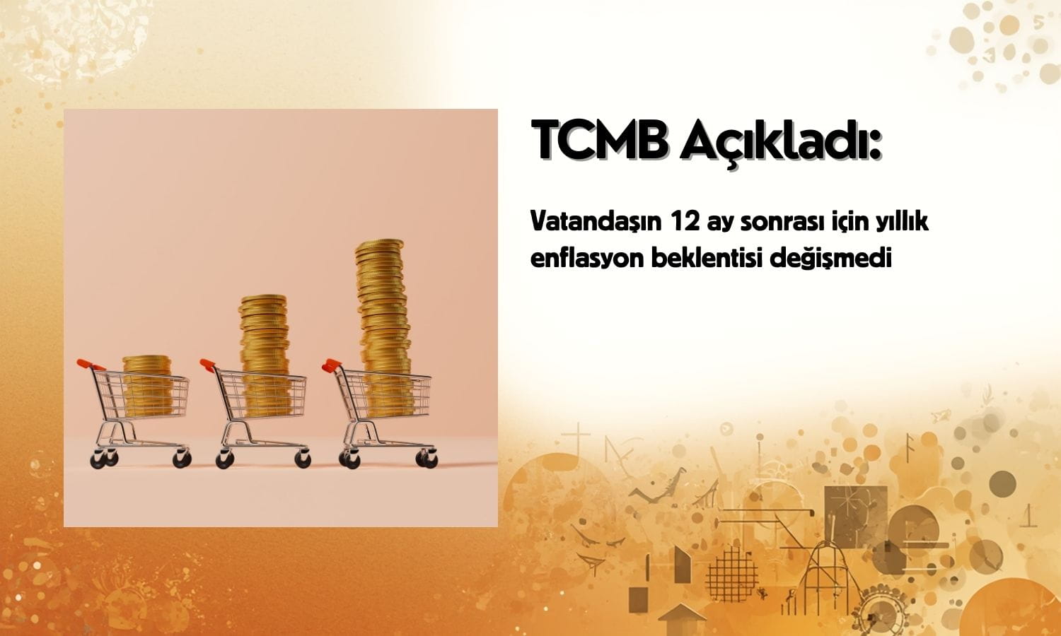 TCMB açıkladı: Vatandaşın enflasyon beklentisi değişmedi