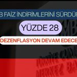 TCMB politika faizi yıl sonunda yüzde 28’e iner mi?