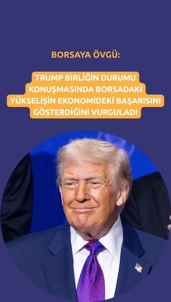 Trump'tan borsa övgüsü ve emeklilik tasarruflarına katkı sözü