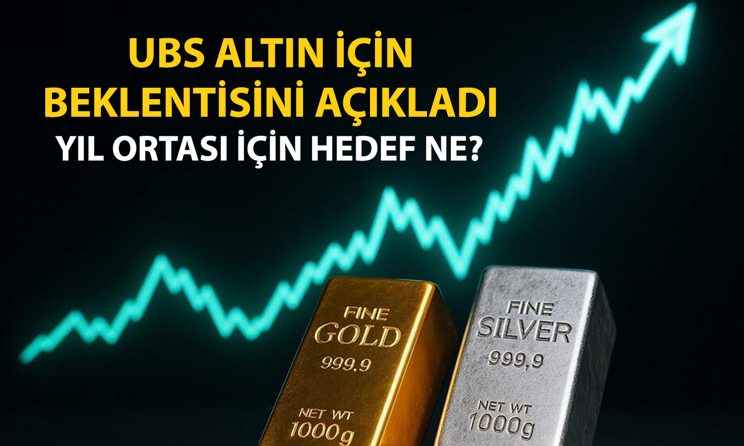 UBS sert düşen altın için tahminini açıkladı: Bu fiyata çıkacak