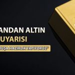 Uzmandan altın uyarısı: Fiyatı sert şekilde aşağı çekecekler