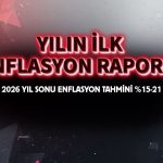 Yılın ilk enflasyon raporu: 2026 yıl sonu tahmini yükseltildi