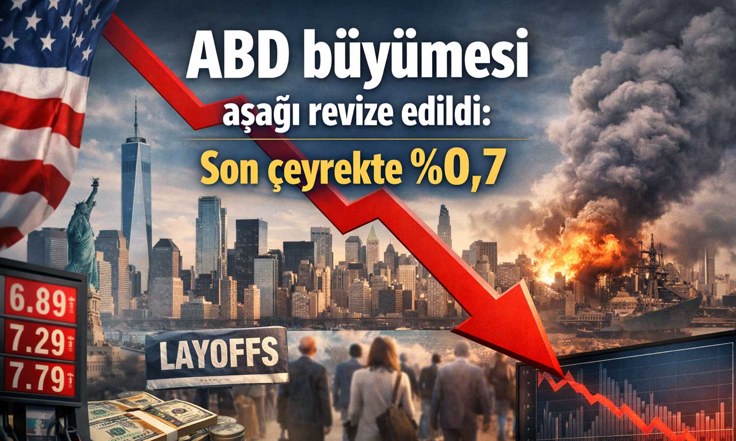ABD ekonomisi 2025 son çeyrekte sert yavaşladı
