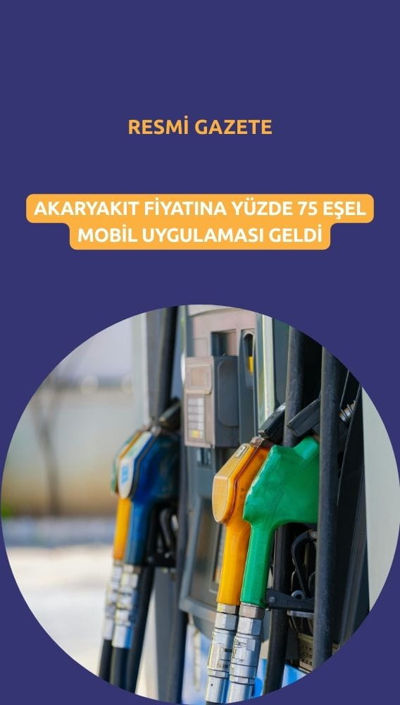 Akaryakıt fiyatına yüzde 75 eşel mobil uygulaması geldi