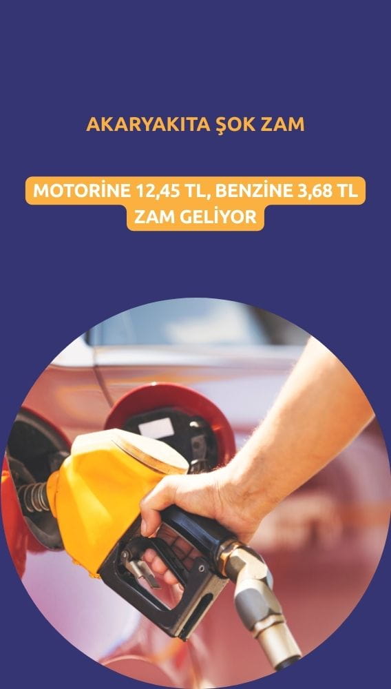 Akaryakıta Cumhuriyet tarihinin en yüksek zammı geliyor