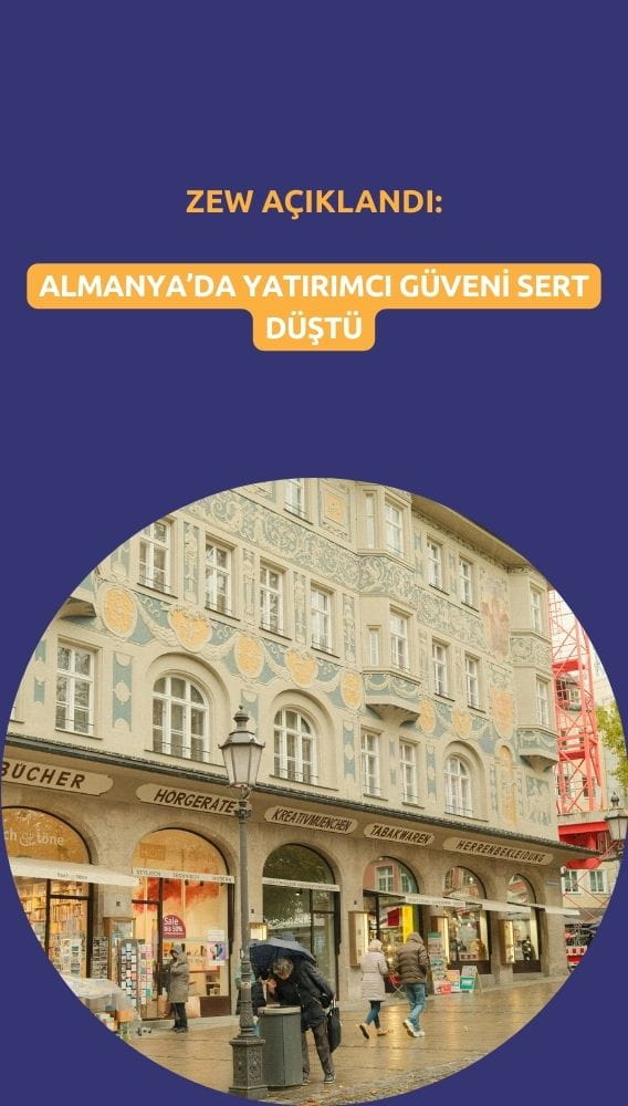 Almanya'da yatırımcı güveni sert düşüş gösterdi