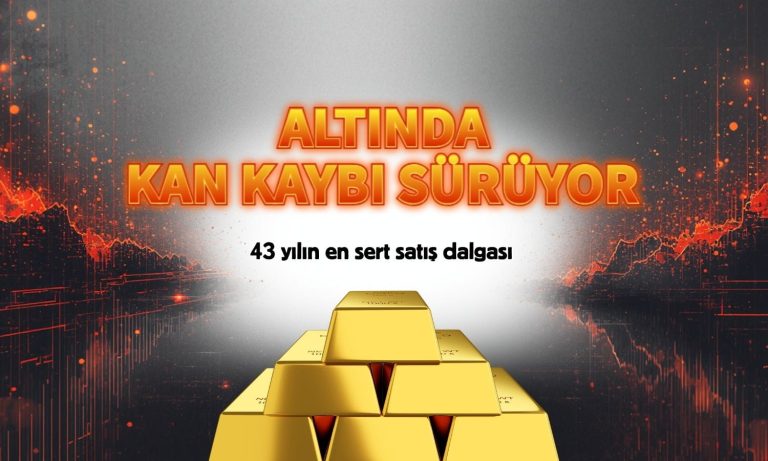 Altın 4300 doları kırdı: 43 yılın en sert satış dalgası