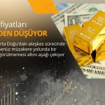 Altın geriliyor: Gözler Orta Doğu’daki ateşkes sürecinde