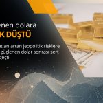 Altın güçlü dolarla geriledi: Jeopolitik risklere rağmen satış geldi