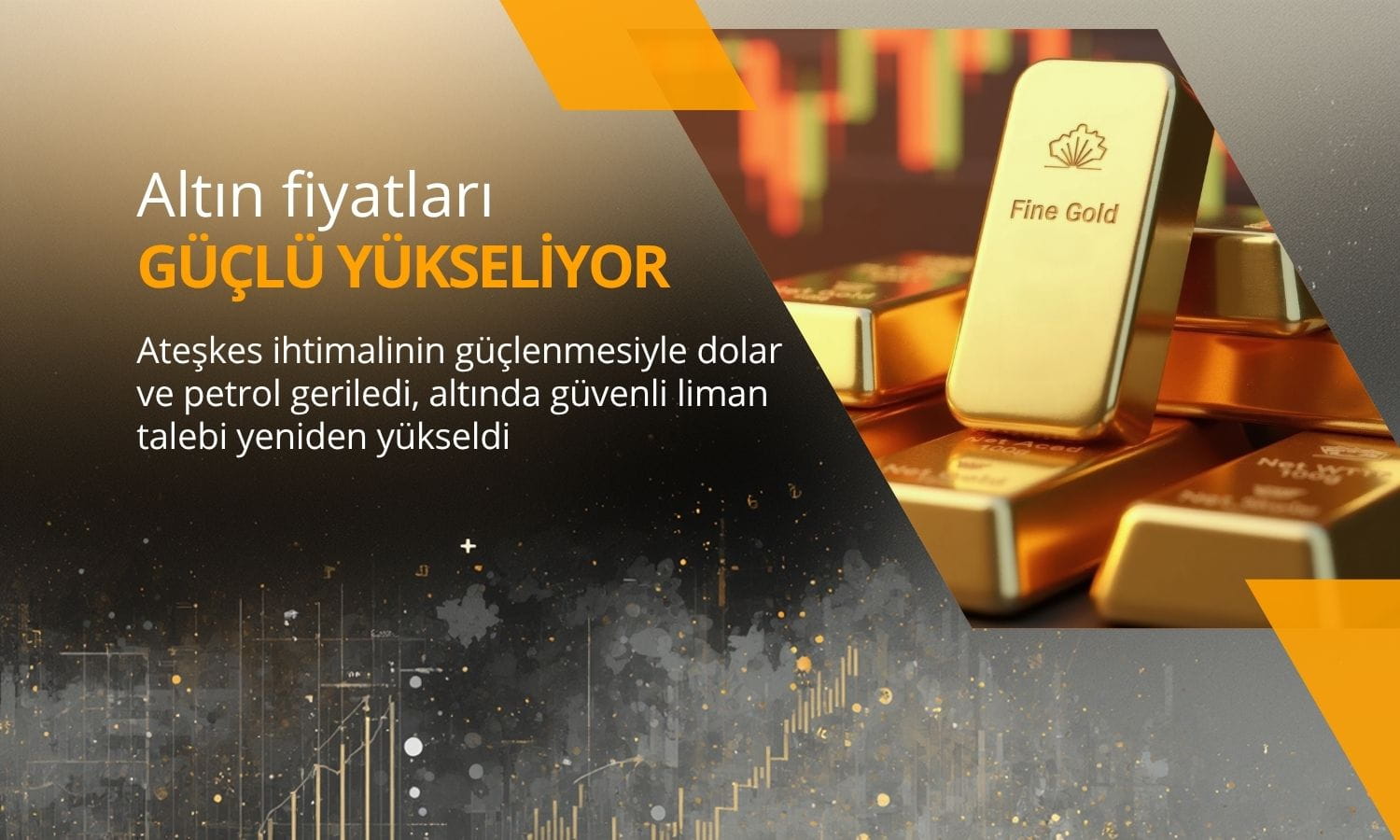 Altın güçlü yükseliyor: Orta Doğu’da ateşkes ihtimali fiyatlanıyor