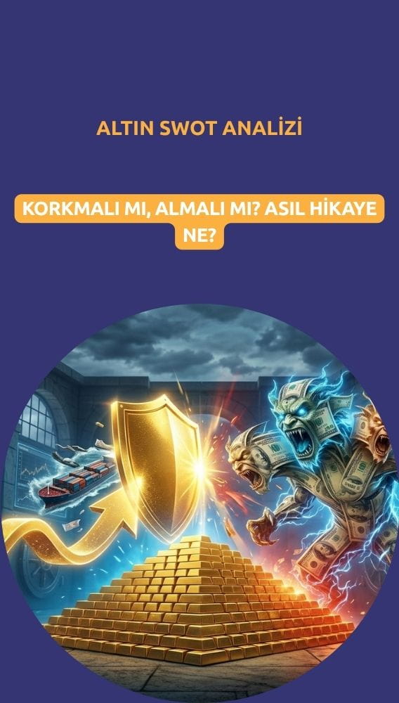 Korkmalı mı, almalı mı? Altının geleceği için SWOT masada