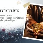 Altın yükselirken, güçlenen dolar kazançlarını sınırladı