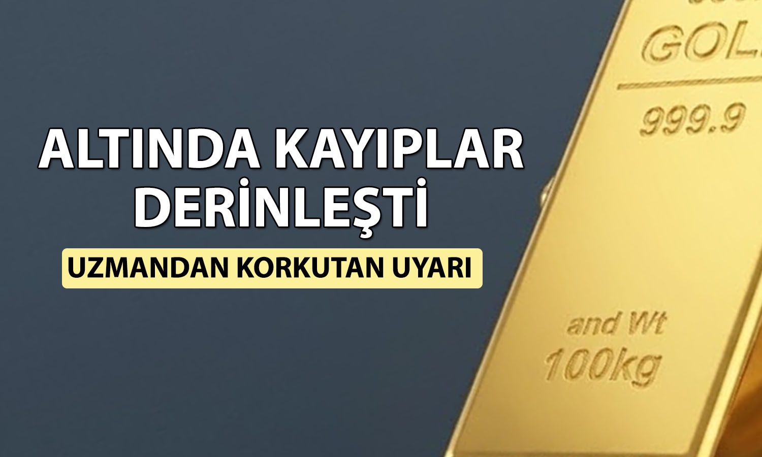 Altında sert düşüş! Uzman 4200 dolar riskine işaret etti