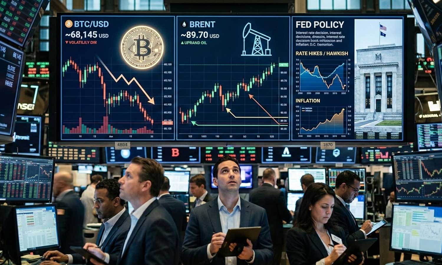 Analistler: Bitcoin’in yönünü artık petrol ve Fed politikası belirliyor