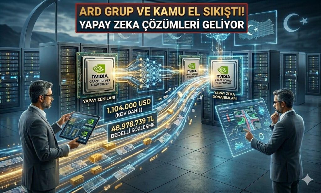 ARDYZ’den dev hamle: Kamu için Nvidia yapay zeka sözleşmesi