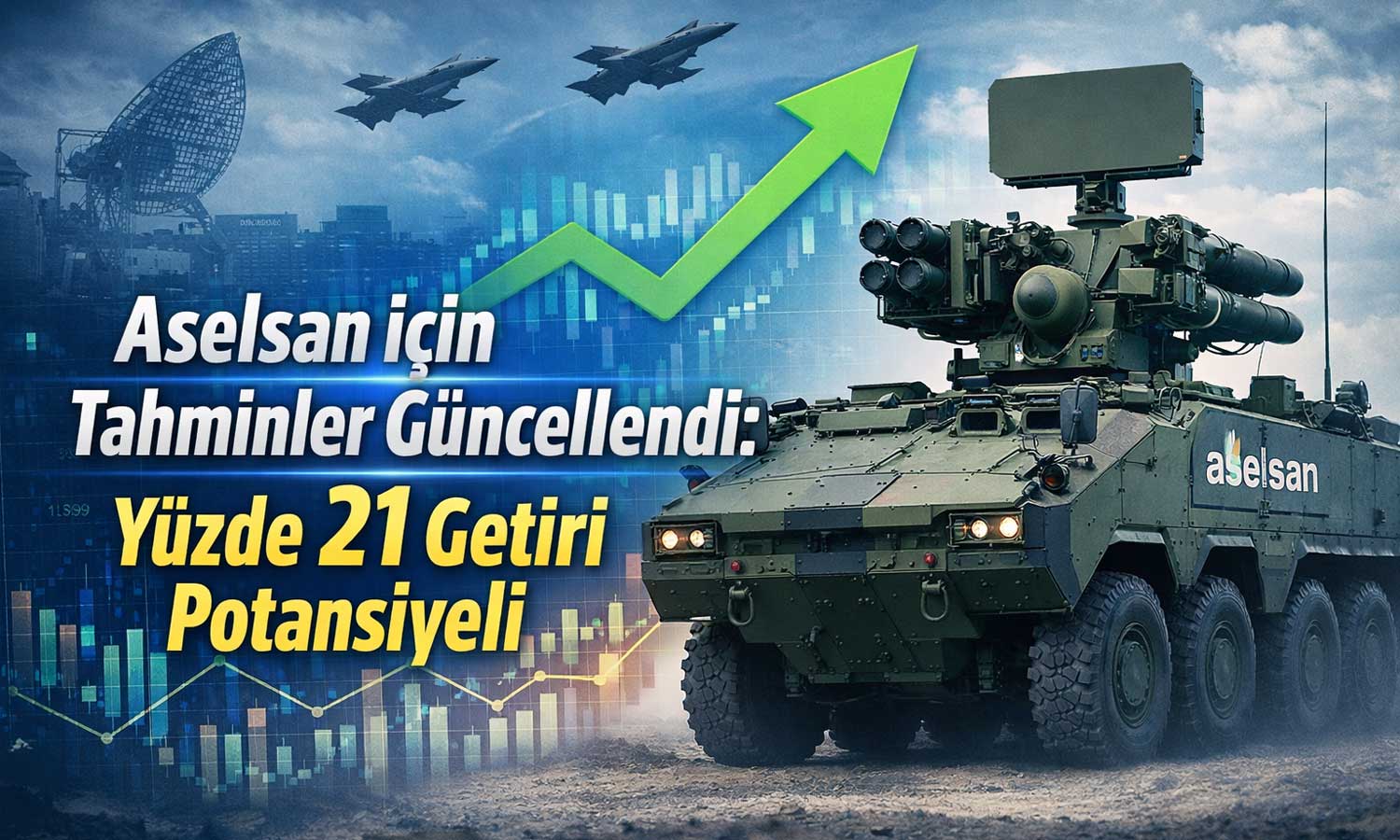 Aselsan’a güçlü revizyon: Hedef fiyat 387 TL’ye yükseldi