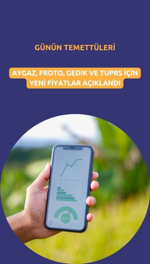 AYGAZ, FROTO, TUPRS ve GEDIK için temettü ödeme günü