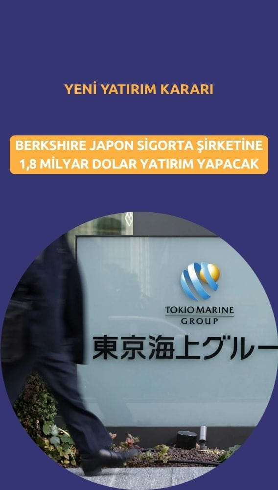 Berkshire'dan Japon sigorta devini 1,8 milyar dolarlık yatırım kararı