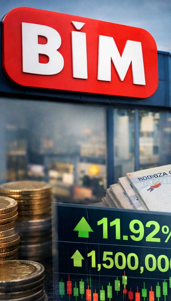 BİM hisselerinde 1,5 milyonluk virman işlemi
