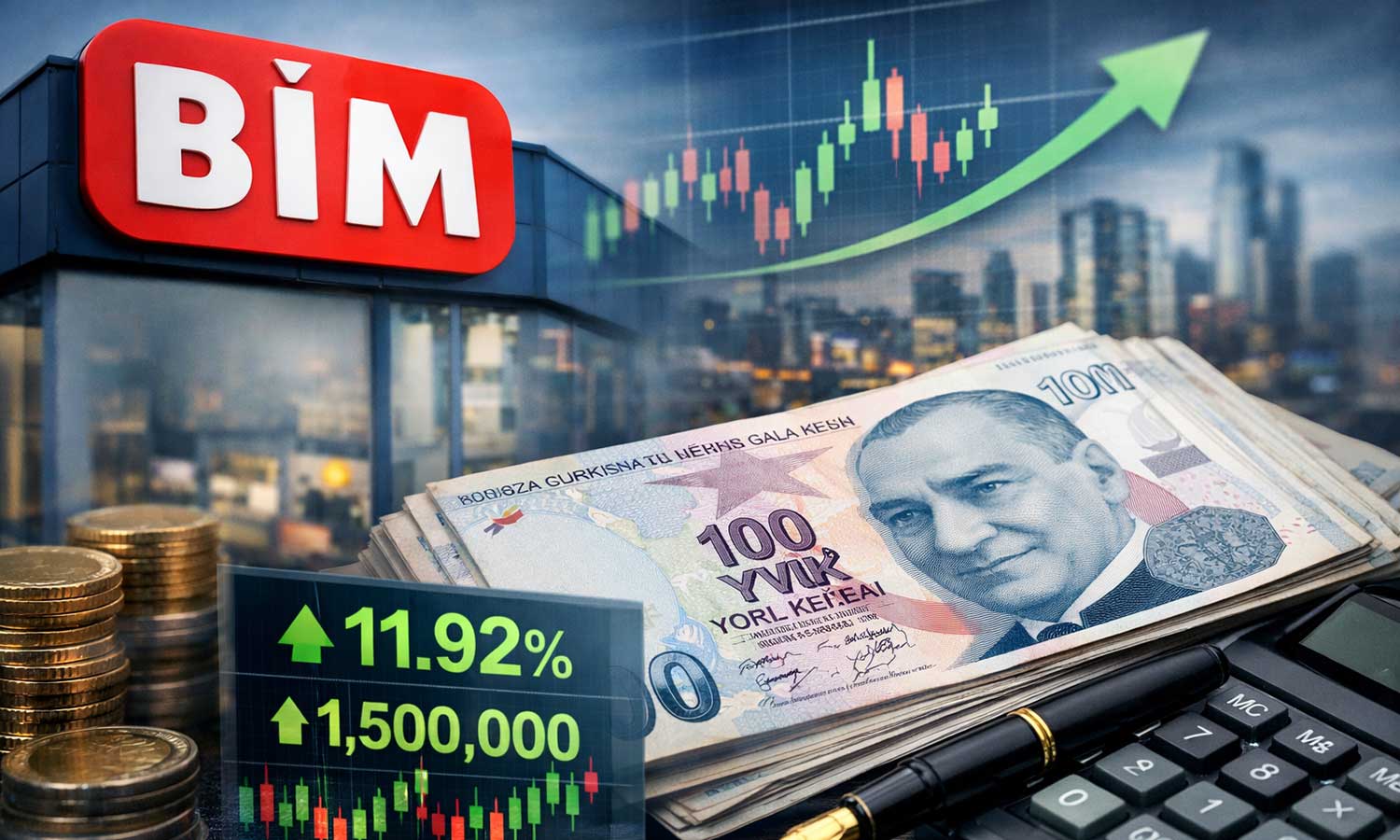 BİM hisselerinde 1,5 milyonluk virman işlemi