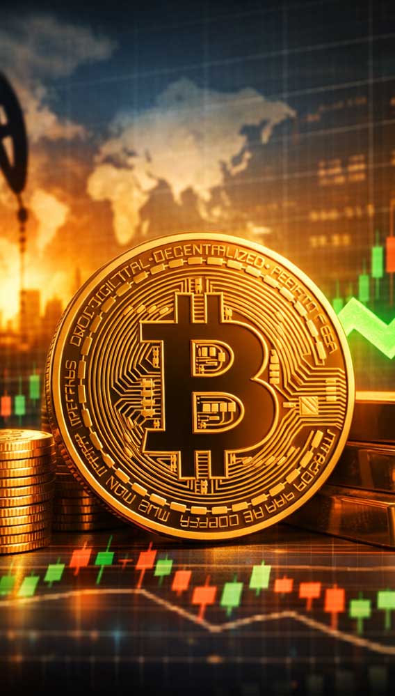 Bitcoin 74 bin dolara yaklaştı:  Bir ayın zirvesi görüldü