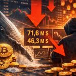 Bitcoin’de balina satışı: 72 milyon dolarlık dev işlem