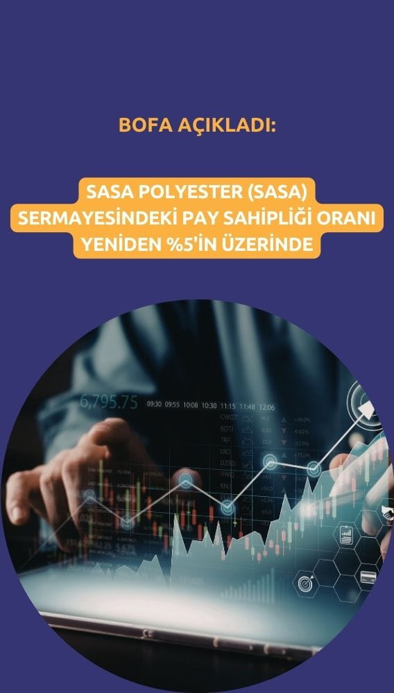 BofA SASA payı aldı, sahiplik oranı yüzde 5'i aştı