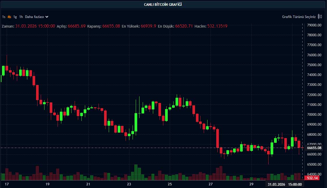 BTC fiyat grafiği BTC fiyat grafiği