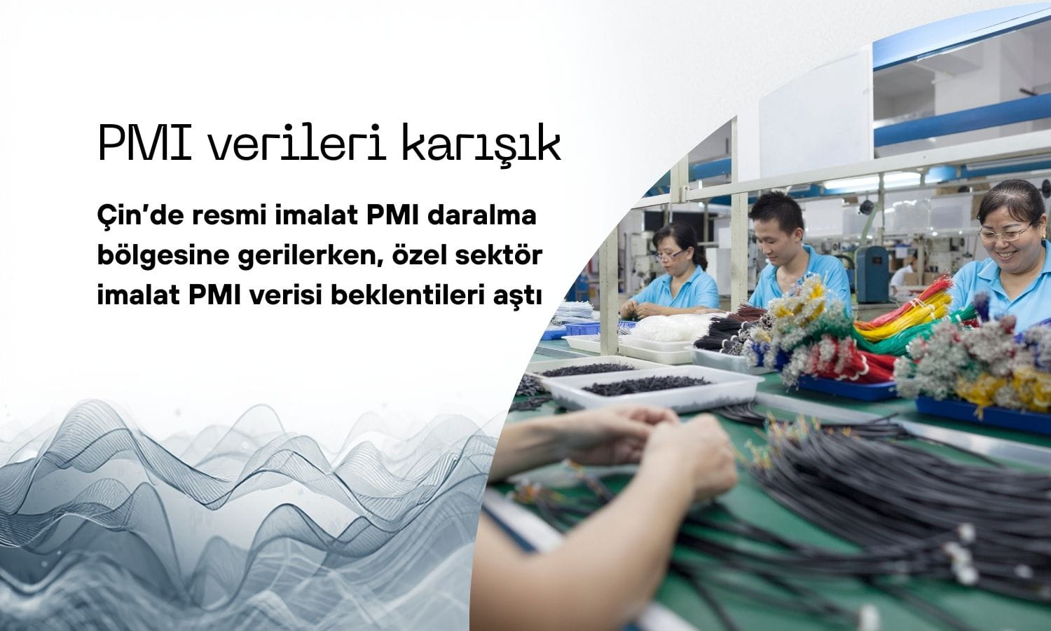 Çin’de PMI verileri karışık: İran savaşı ihracatı gölgeledi