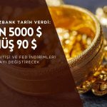 Commerzbank tarih verdi: Altın 5000, gümüş 90 dolar olacak