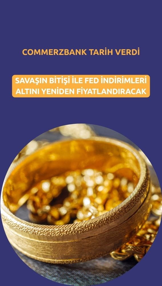 Commerzbank tarih verdi: Altın 5000, gümüş 90 dolar olacak