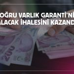 Doğru Varlık, 426,5 milyon TL’lik alacak ihalesini kazandı