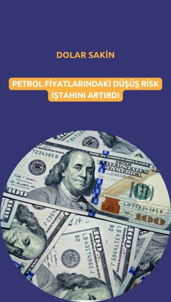 Dolar sakinledi: Petrol düşüşü risk iştahını artırdı