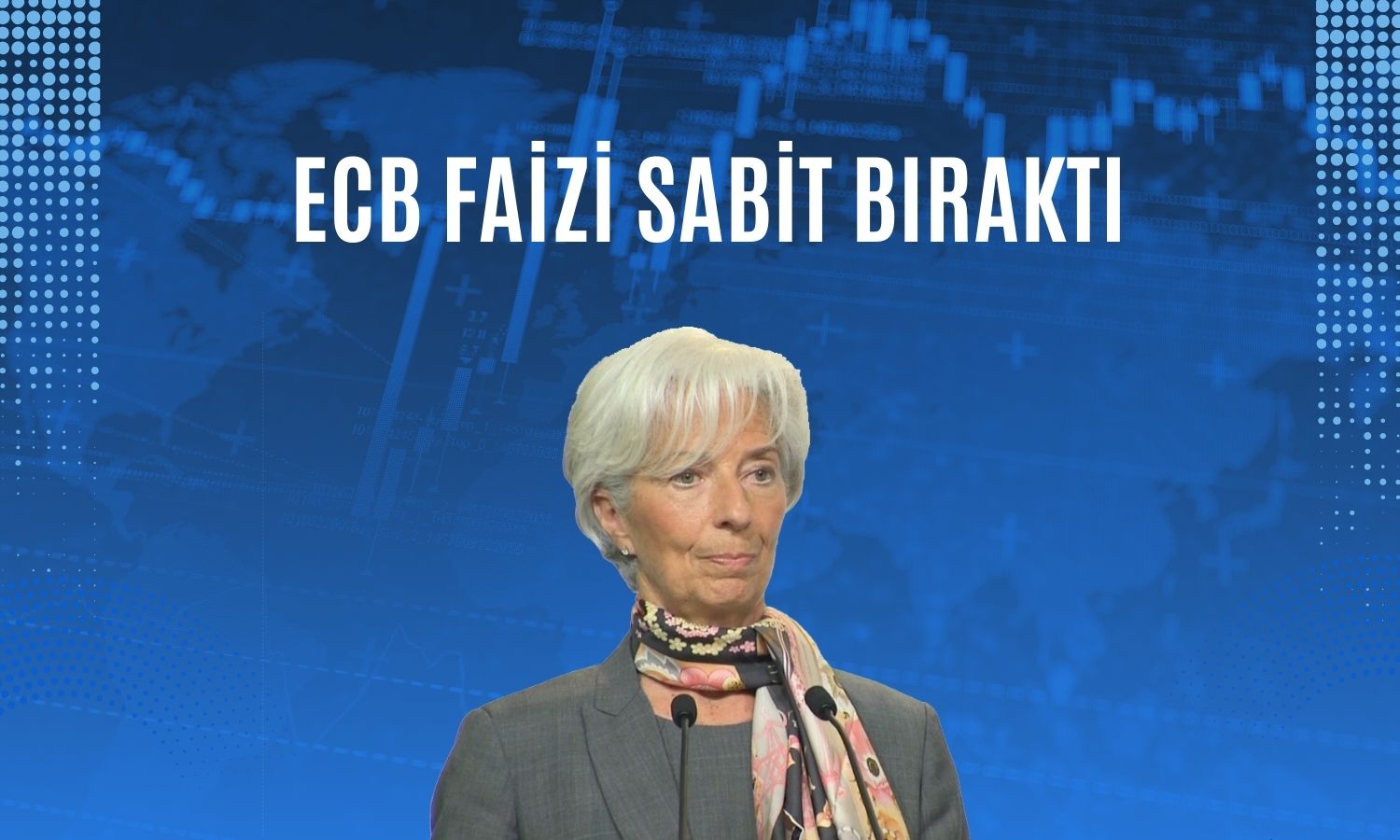 ECB faizleri sabit tuttu, enflasyon tahmini yükseldi