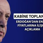 Erdoğan enerji fiyatlarına işaret etti: Tedbirler devreye alındı