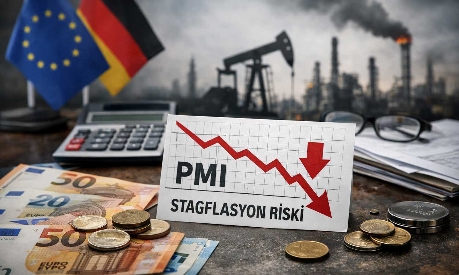 Euro Bölgesi’nde stagflasyon sinyali güçleniyor