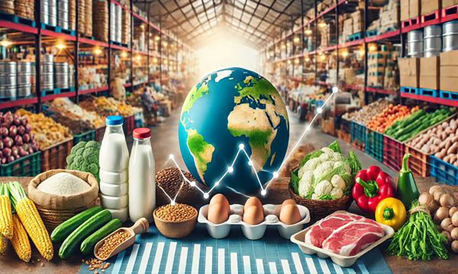 FAO: Küresel gıda fiyatları beş ayın ardından artışa geçti